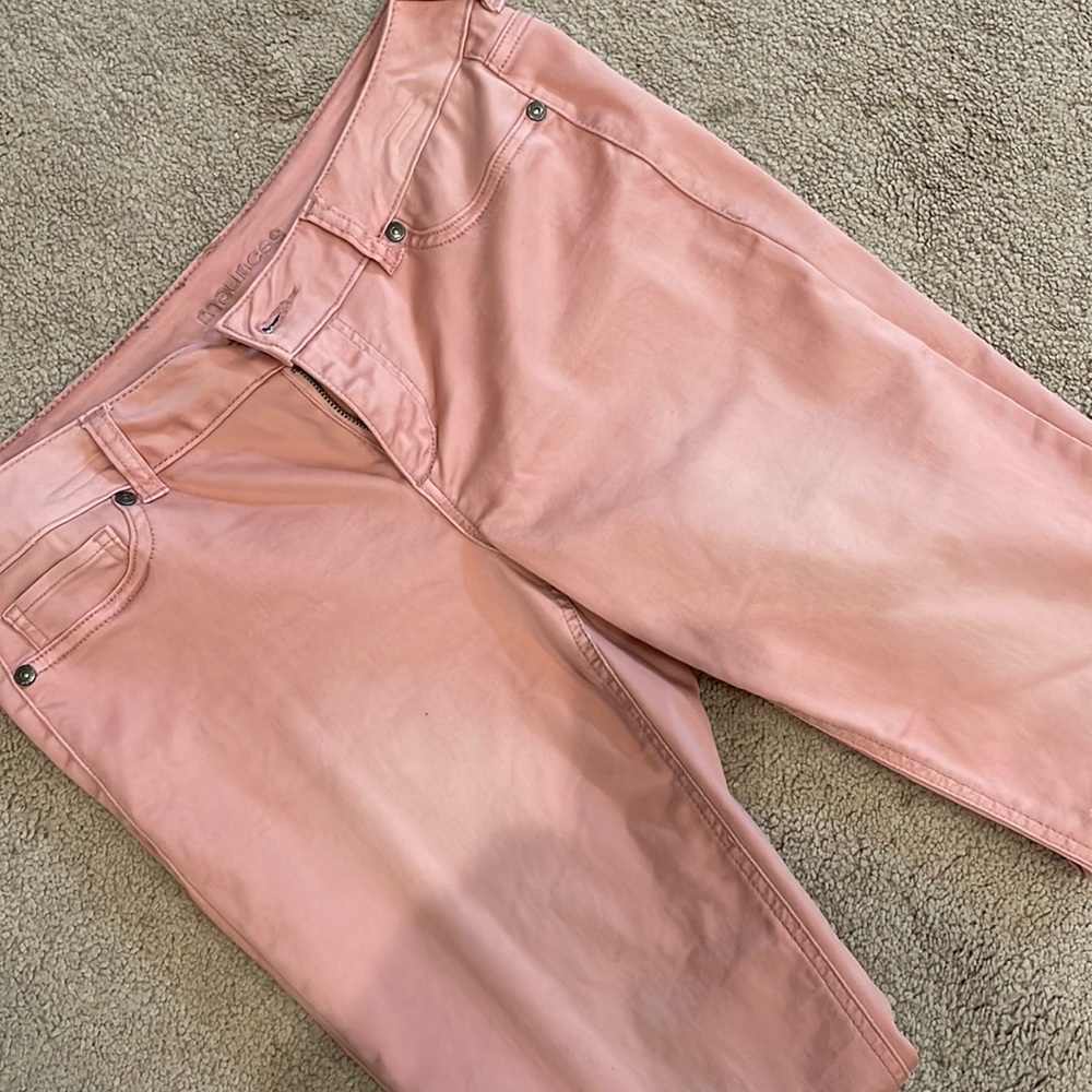Maurice’s peach skinny stretch pants